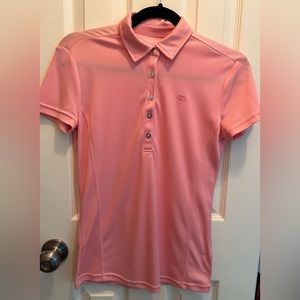 Ariat Tec polo new sz XS. Wash and never worn.  Beautiful coral color.